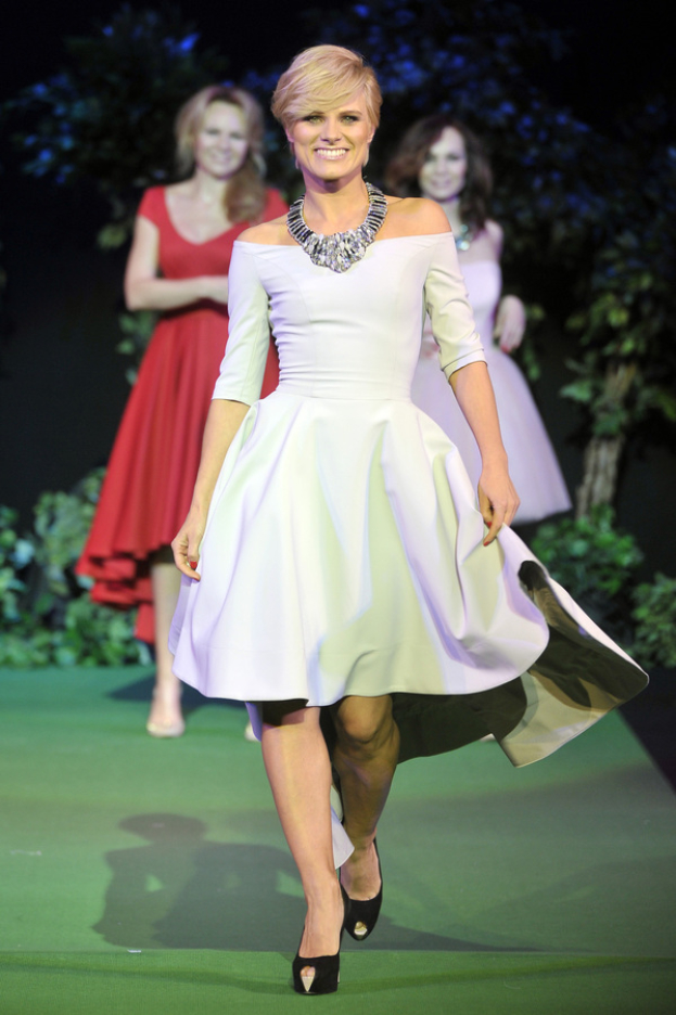 Celebrytki na pokazie sukien ślubnych! (FOTO)