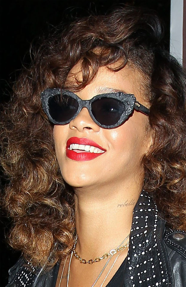 Rihanna cała w skórze!