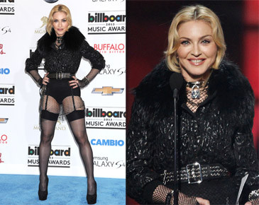 Madonna w... POŃCZOCHACH! (ZDJĘCIA)