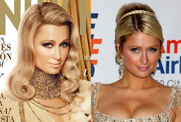 RETUSZ MIESIĄCA: Poprawiona Paris Hilton! (FOTO)