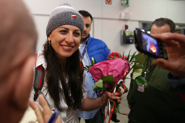 Kowalczyk wróciła do Polski! (FOTO)