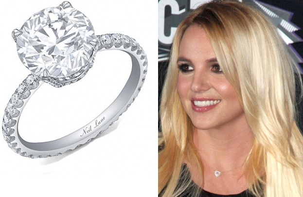 Pierścionek Britney kosztował 92 tysiące dolarów!