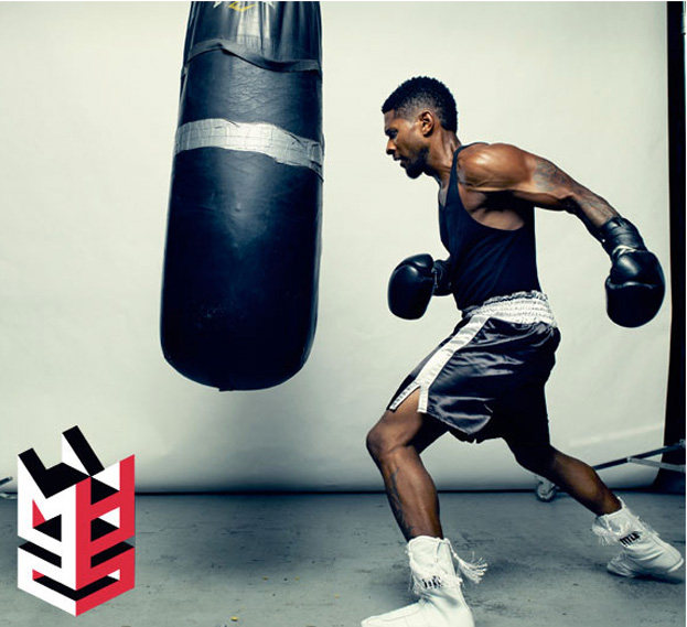 Usher bez koszulki! (SEKSOWNY?)