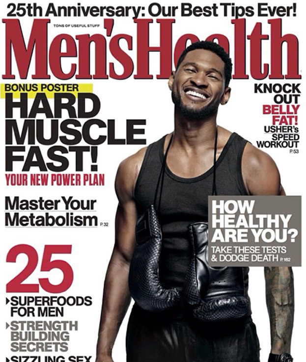 Usher bez koszulki! (SEKSOWNY?)