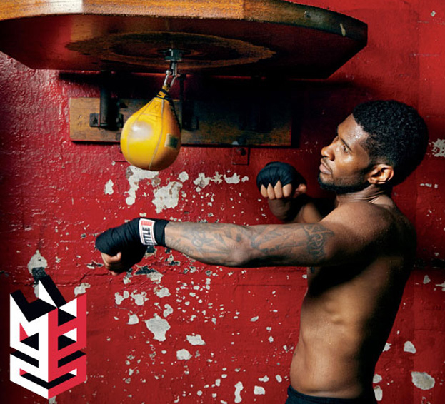 Usher bez koszulki! (SEKSOWNY?)