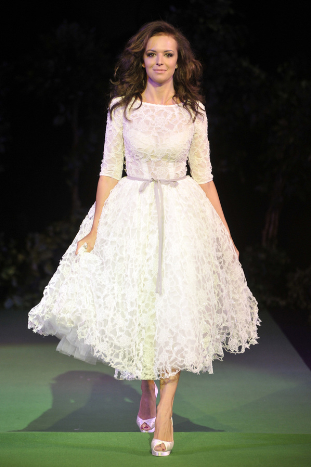 Celebrytki na pokazie sukien ślubnych! (FOTO)