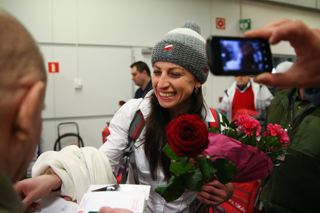 Kowalczyk wróciła do Polski! (FOTO)