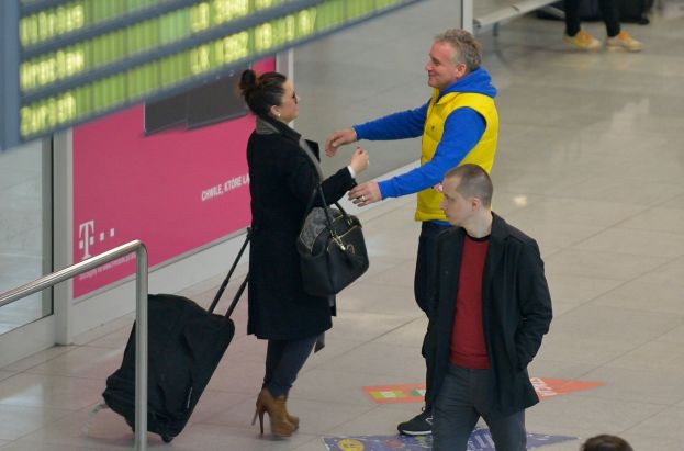 Kret wita Tadlę na lotnisku! (ZDJĘCIA)