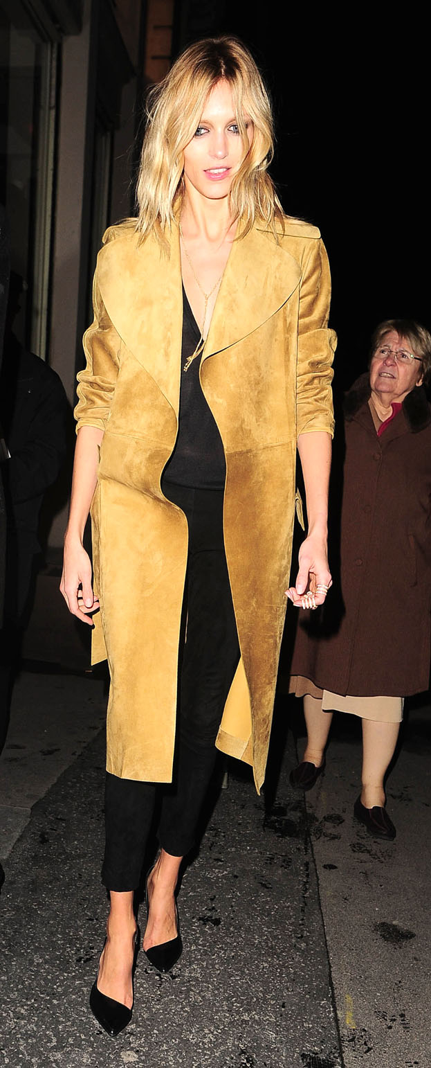 Rubik wychodzi z pokazu Saint Laurent! (ZDJĘCIA)