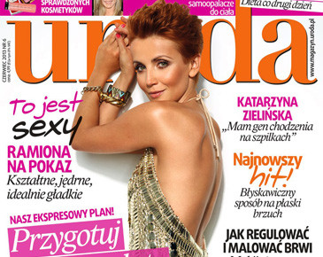 Opalona Zielińska na okładce! (FOTO)