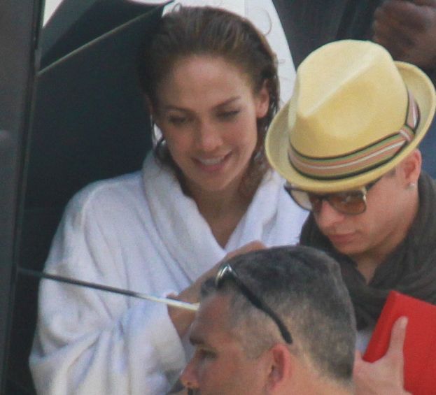 Seksowna Jennifer Lopez na planie teledysku (ZDJĘCIA)