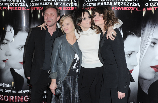 Binoche, Cielecka i Zielińska na premierze Sponsoringu (FOTO + WIDEO)