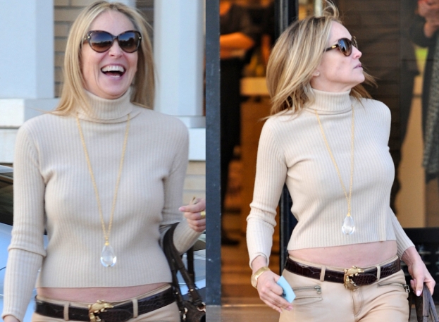 Sharon Stone też bez stanika!